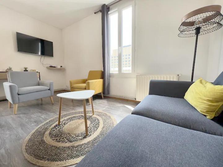 La Gare: 50m2, 4 Prs, 2 Ch - Proximite Cite Gastro Dijon